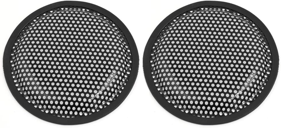 uxcell 2pcs 6 Inch Car Speaker Mesh Sub Woofer Subwoofer Grill Dust Cover