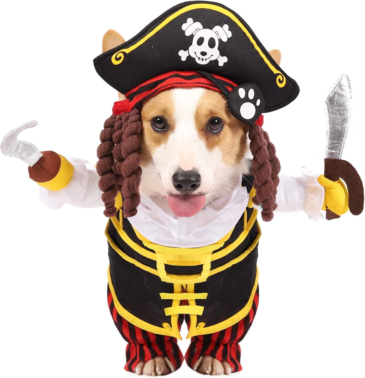 Spooktacular Creations Pet Halloween Pirates DogCostume (Small)