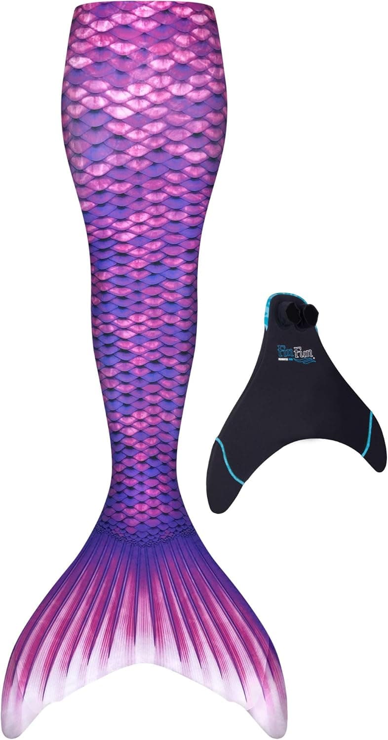 Fin Fun Mermaidens - Mermaid Tails for Swimming for Women, Teens and Adults with Monofin