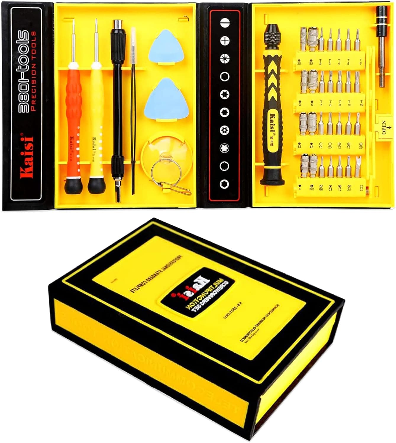 COHK® 38 in 1 Screwdriver Set Precision Magnetic Screwdriver Tool Kit for Electronics、Macbook、Cellphone、Computer Reparing etc