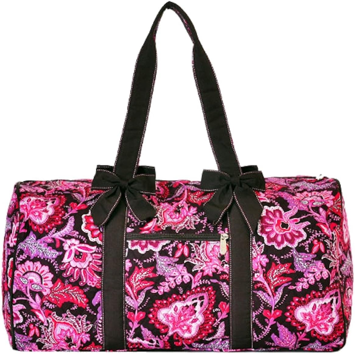 Lar Lar Quilted Floral Large 21" Duffle Bag