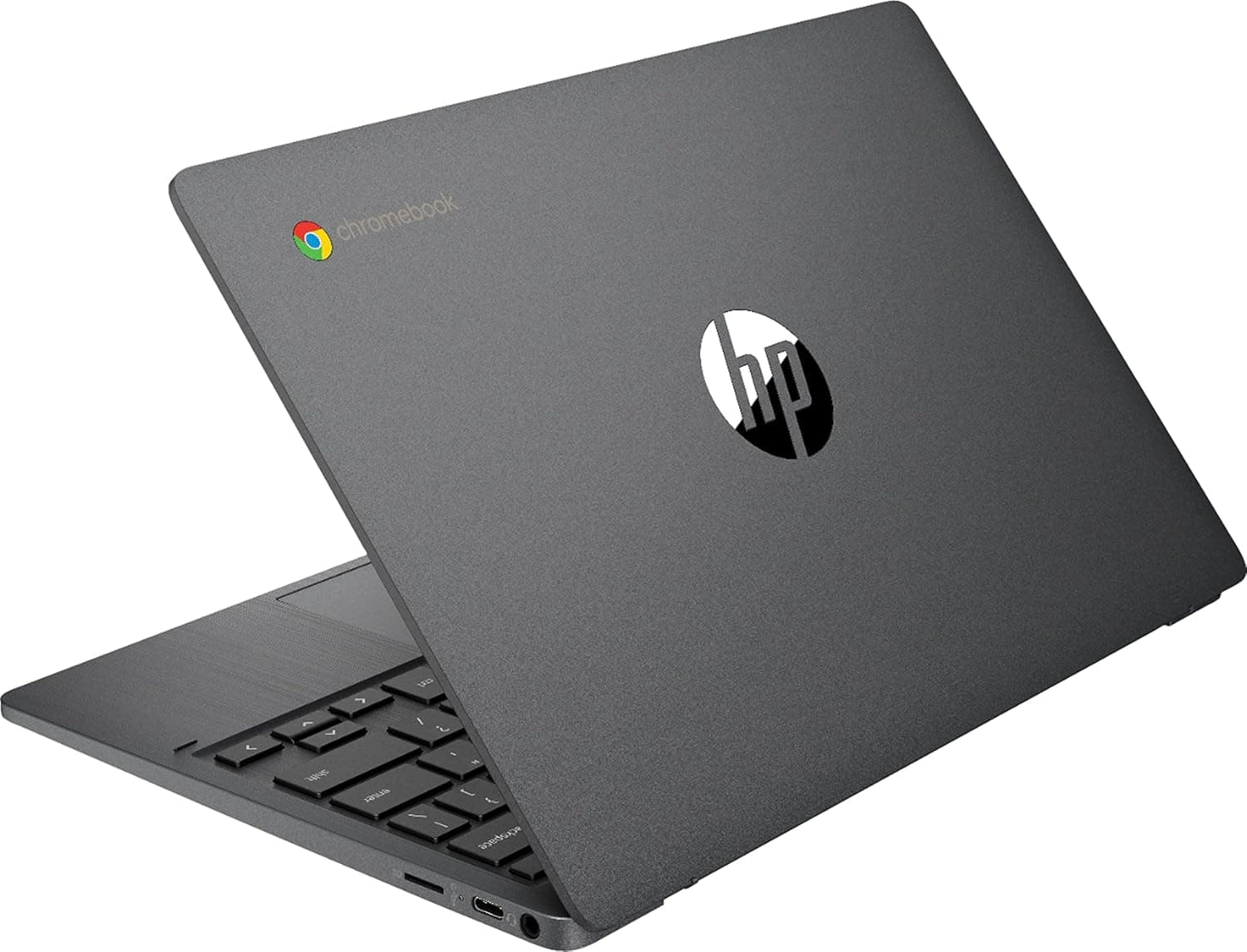 HP 2021 Chromebook 11.6 Inch Laptop, MediaTek MT8173C Quad-Core Processor, 4GB RAM, 32GB eMMC, WiFi, Webcam, USB Type C, Chrome OS + TiTac Accessory (Zoom or Google Classroom Compatible)