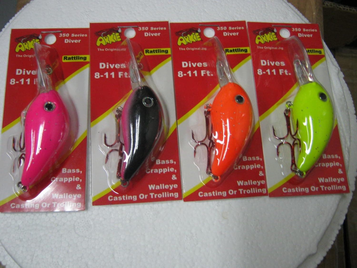 ARKIE 350 Series Crankbaits (Set of 4)