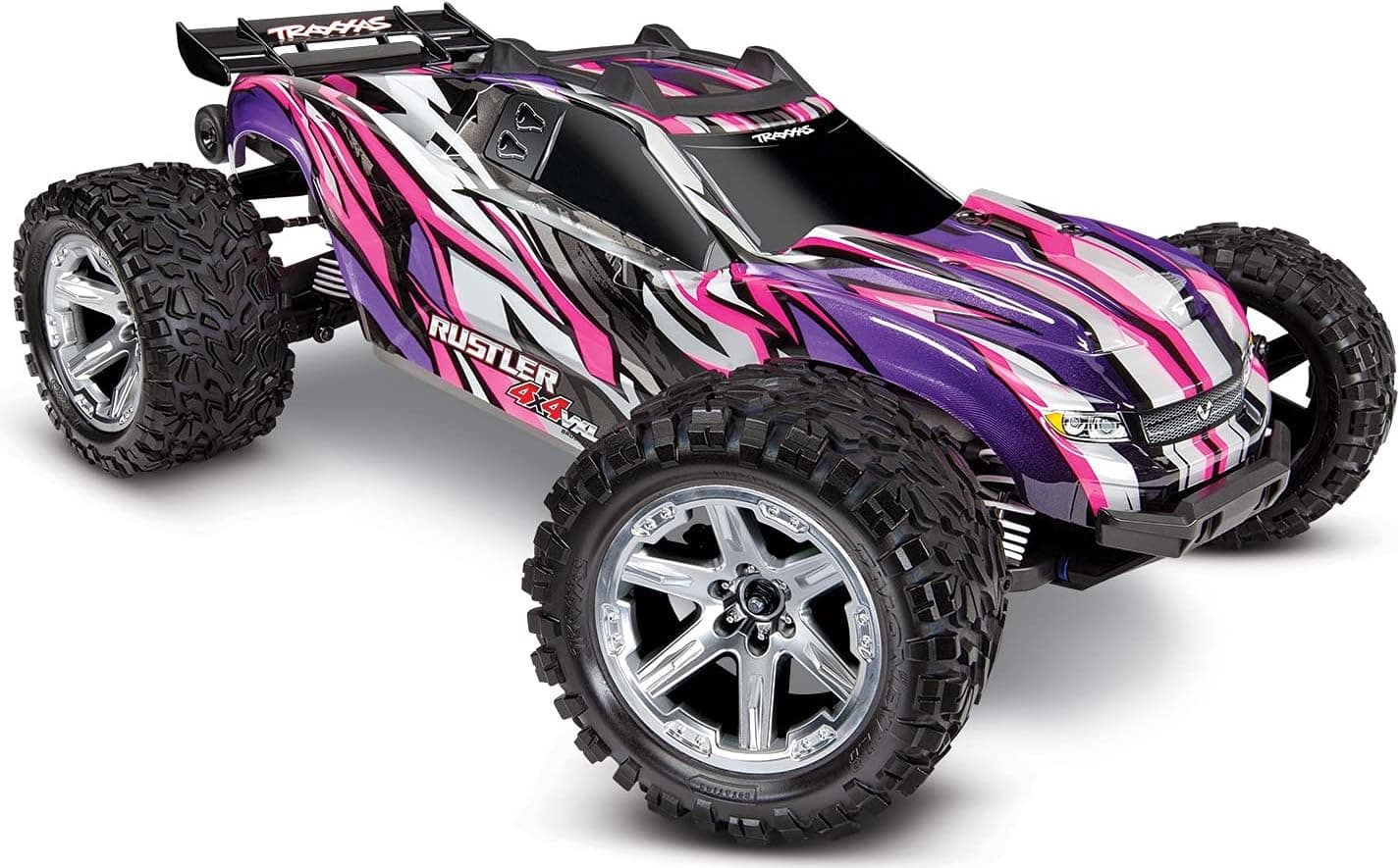 Traxxas Rustler 4x4 Brushless (Pink)