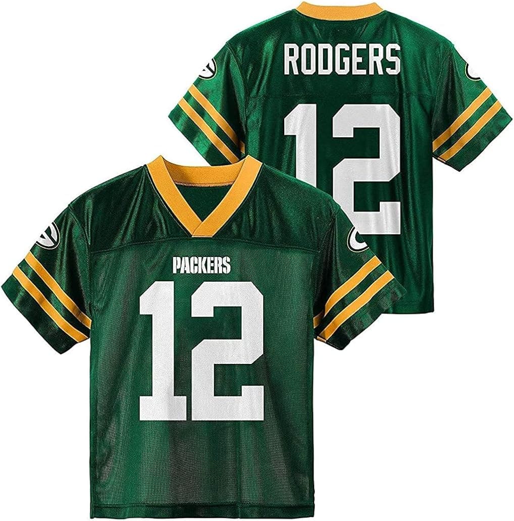 Aaron Rodgers Green Bay Packers #12 Youth Home Player Jersey