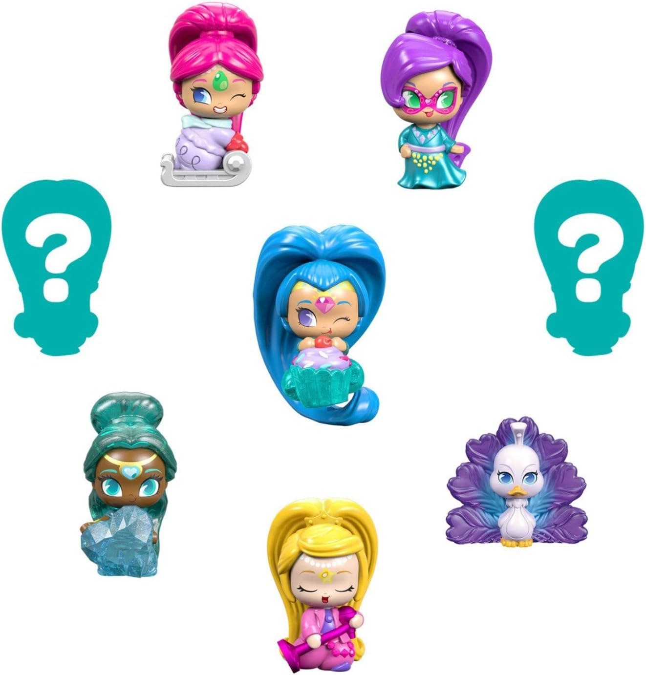 Fisher-Price Nickelodeon Shimmer & Shine, Teenie Genies, Series 2 Genie (8 Pack), #2