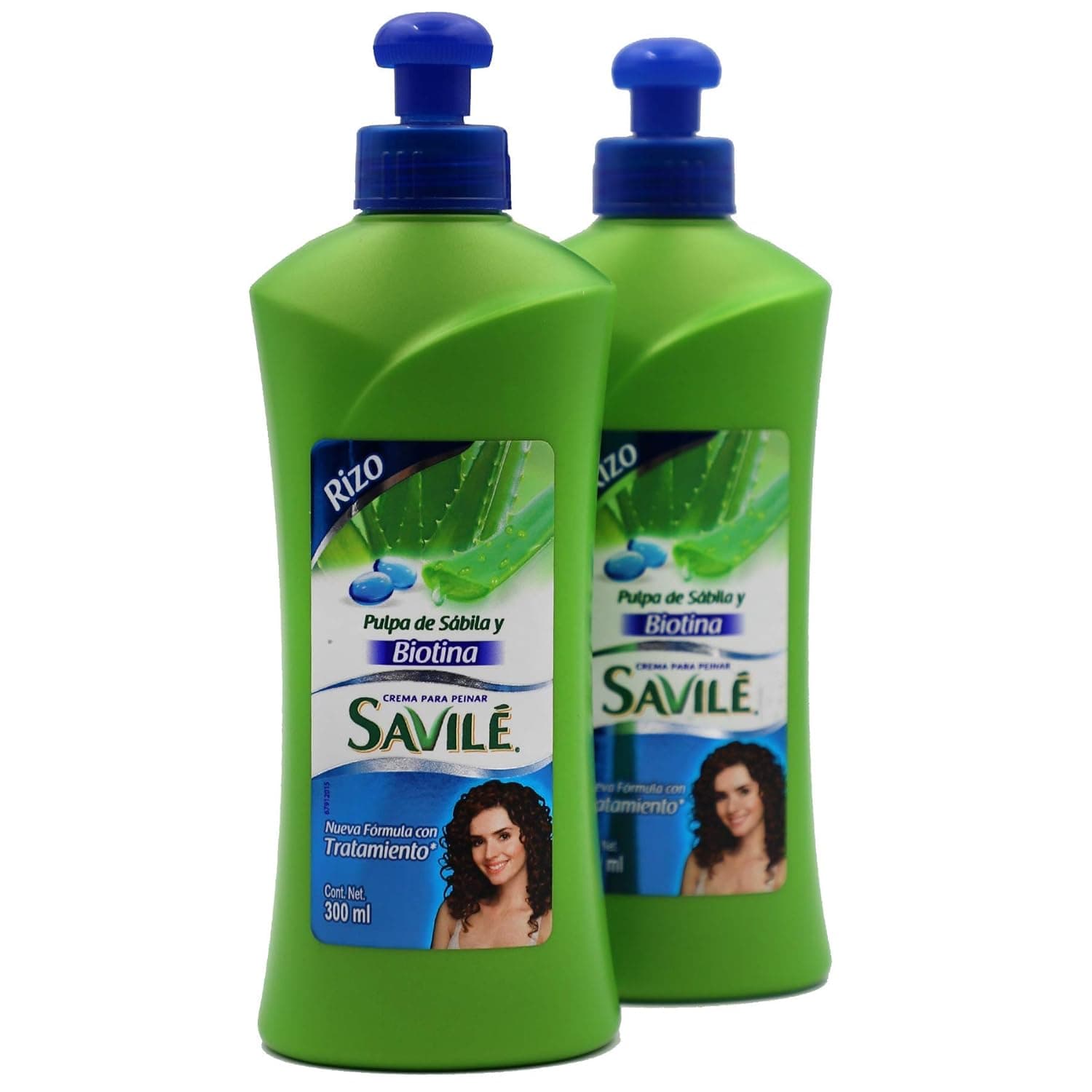 SAVILE Crema Para Peinar Rizo Biotina 2-pack Of 10.14 Ounce Bottle