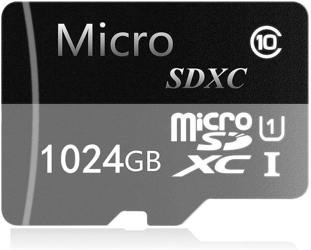 512GB/1024GB Micro SD SDXC Memory Card High Speed Class 10 with Free Adapter (1024GB-A)
