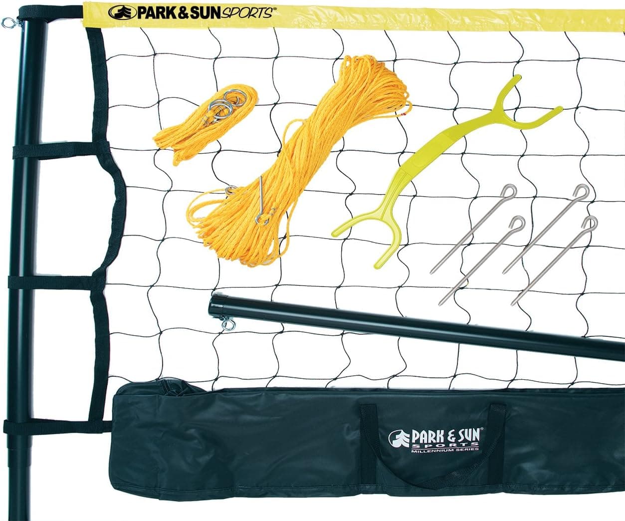 Park & Sun Sports Tournament 179: Portable Outdoor Volleyball Net System