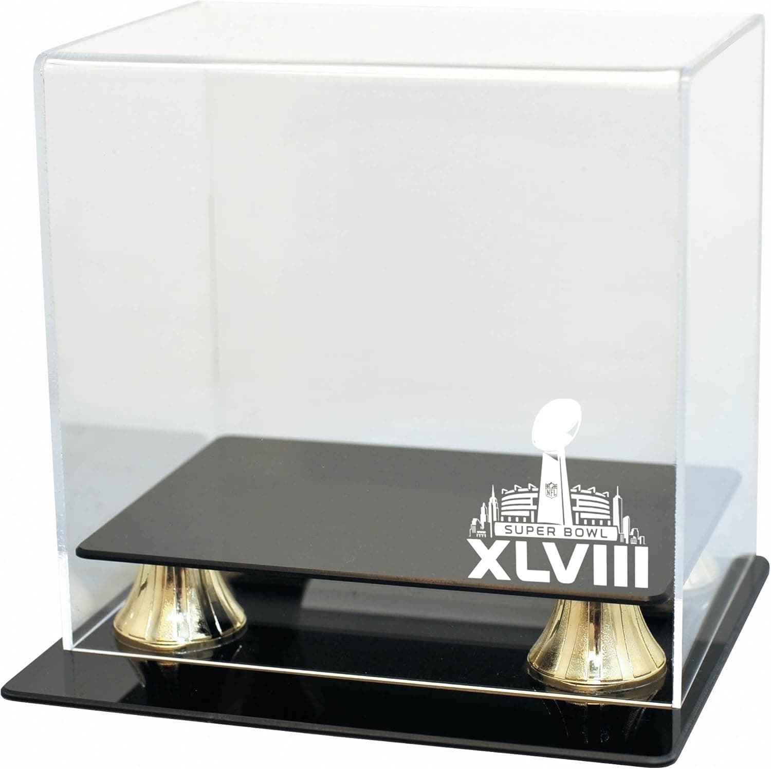 NFL Seattle Seahawks Super Bowl 48 Champions Mini Helmet Display Case