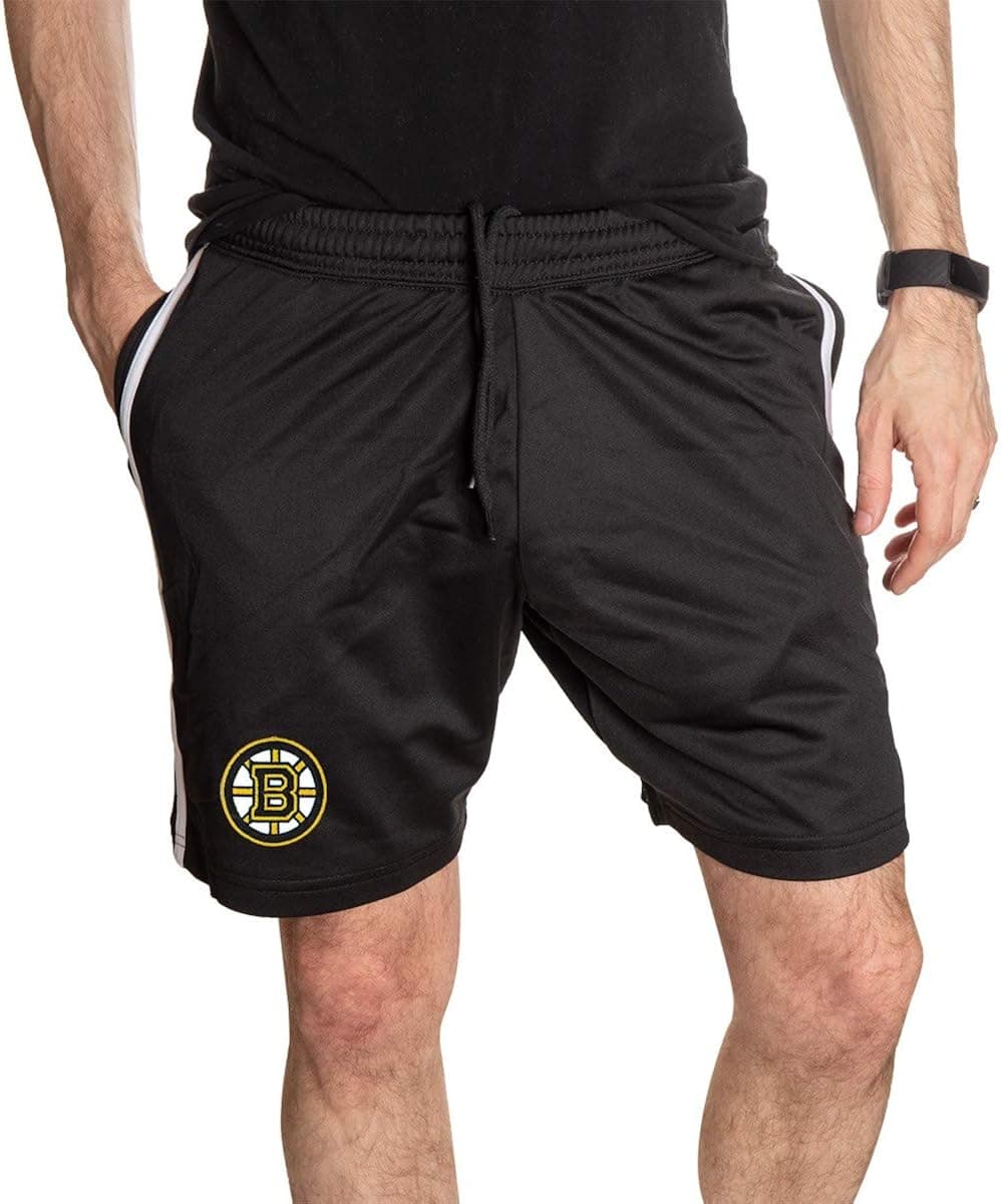 NHL Mens Official Team Two-Stripe Shorts