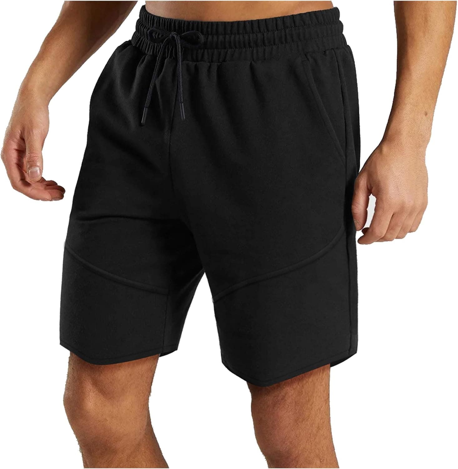COOFANDY Men's Workout Gym Shorts Weightlifting Bodybuilding Squatting Fitness Jogger with Pockets