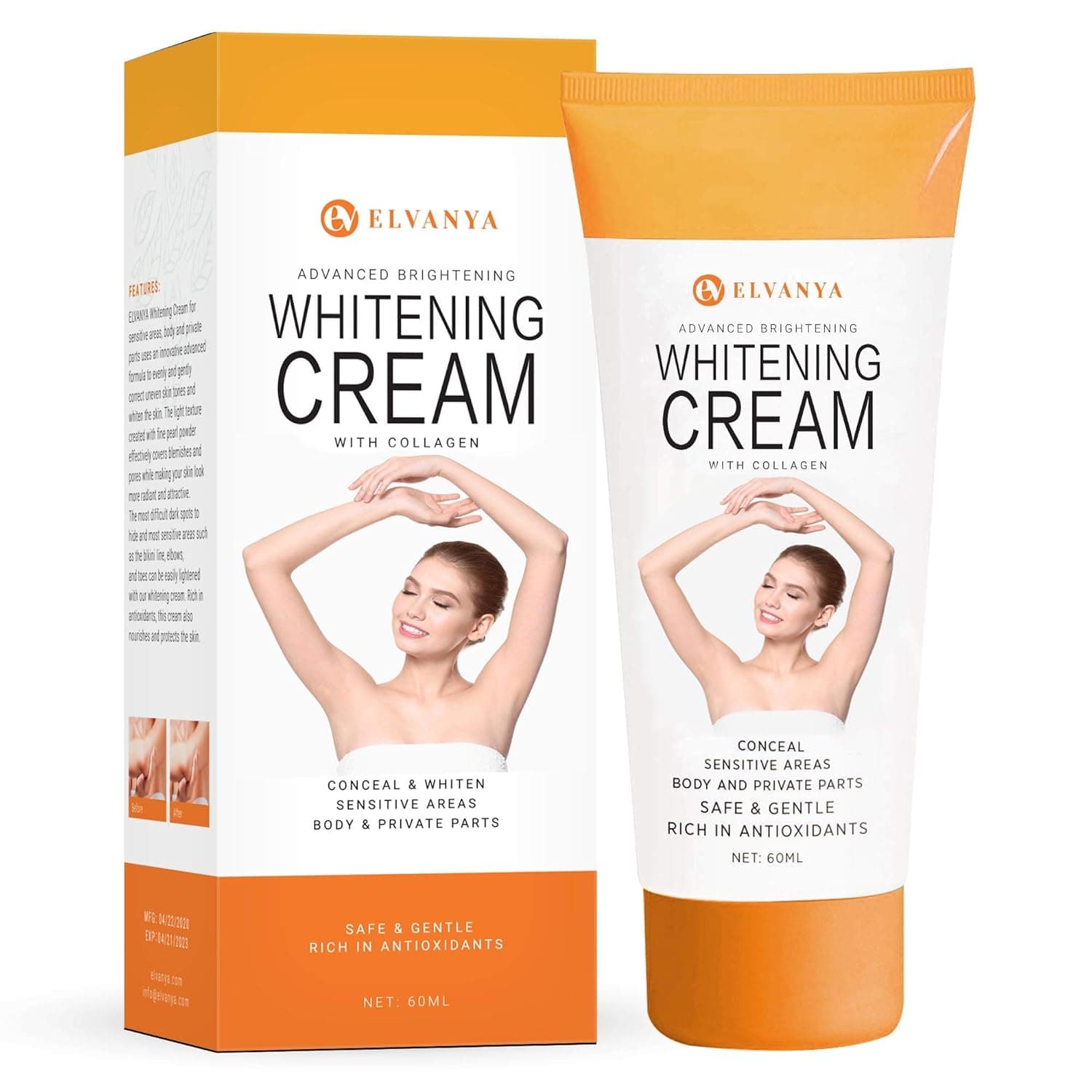 Dark Spot Corrector - Underarm Cream for Armpit, Elbows, Knees, Neck, Private Areas - Dark Spot Cream