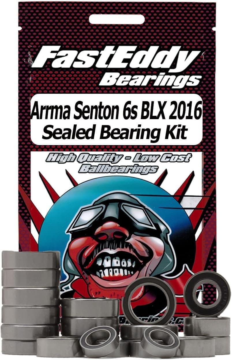FastEddy Bearings Compatible with Arrma Senton 6S BLX 2016 Sealed Bearing Kit