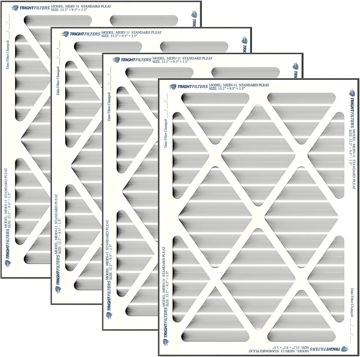 ABESTORM MERV11 Filter Compatible with DecDust1350 / DecDust1350IG, (Pack of 4)