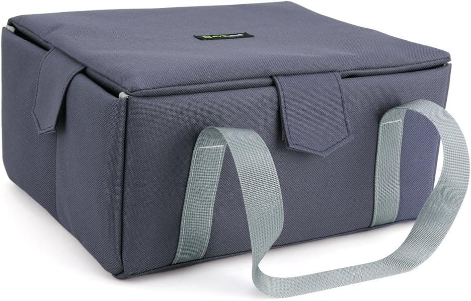 SLR Camera Inner Bag, Evecase Partition Padded Digital Camera Insert Protective Case for Interchangeable Lens, Mirrorless, Compact System, Full Frame, 4/3 Micro Four Third, Interchangeble Lens Camera