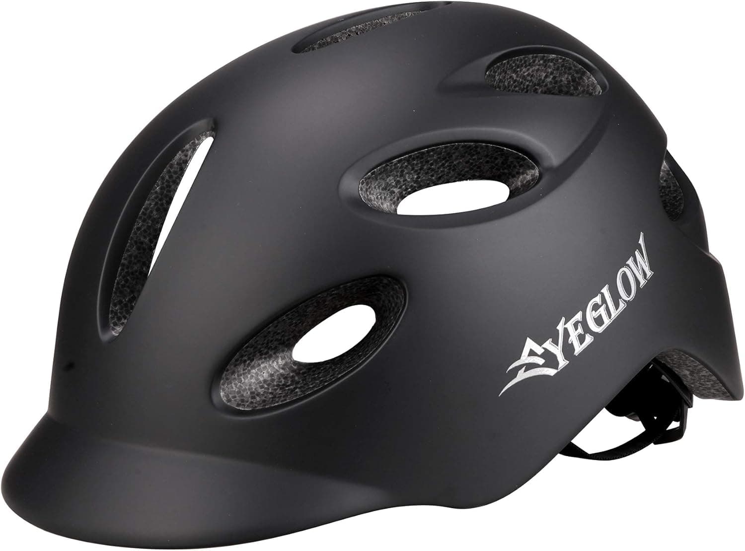 EyeGlow Adult Helmet Commute Bike Helmet with Rechargeable USB Light for Men and Women