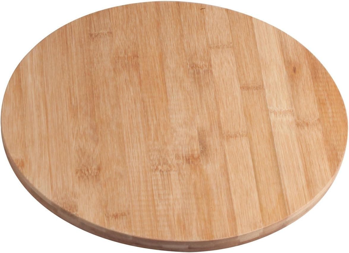 Koehler Home Décor Lazy Susan Bamboo Serving Tray