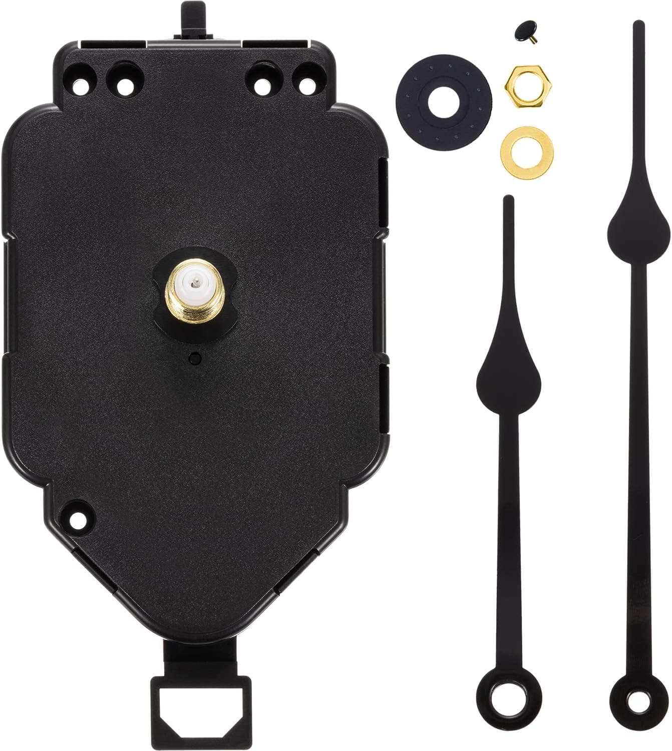 Pendulum Clock Movement Replacement Long Shaft Pendulum Quartz Clock Movement Mechanism (Shaft Length 4/5 Inch/ 20 mm)