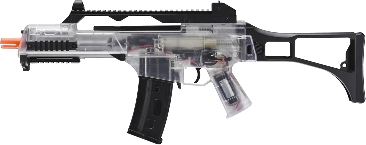 H&K G36C 6mm Electric Airsoft Rifle, Clear