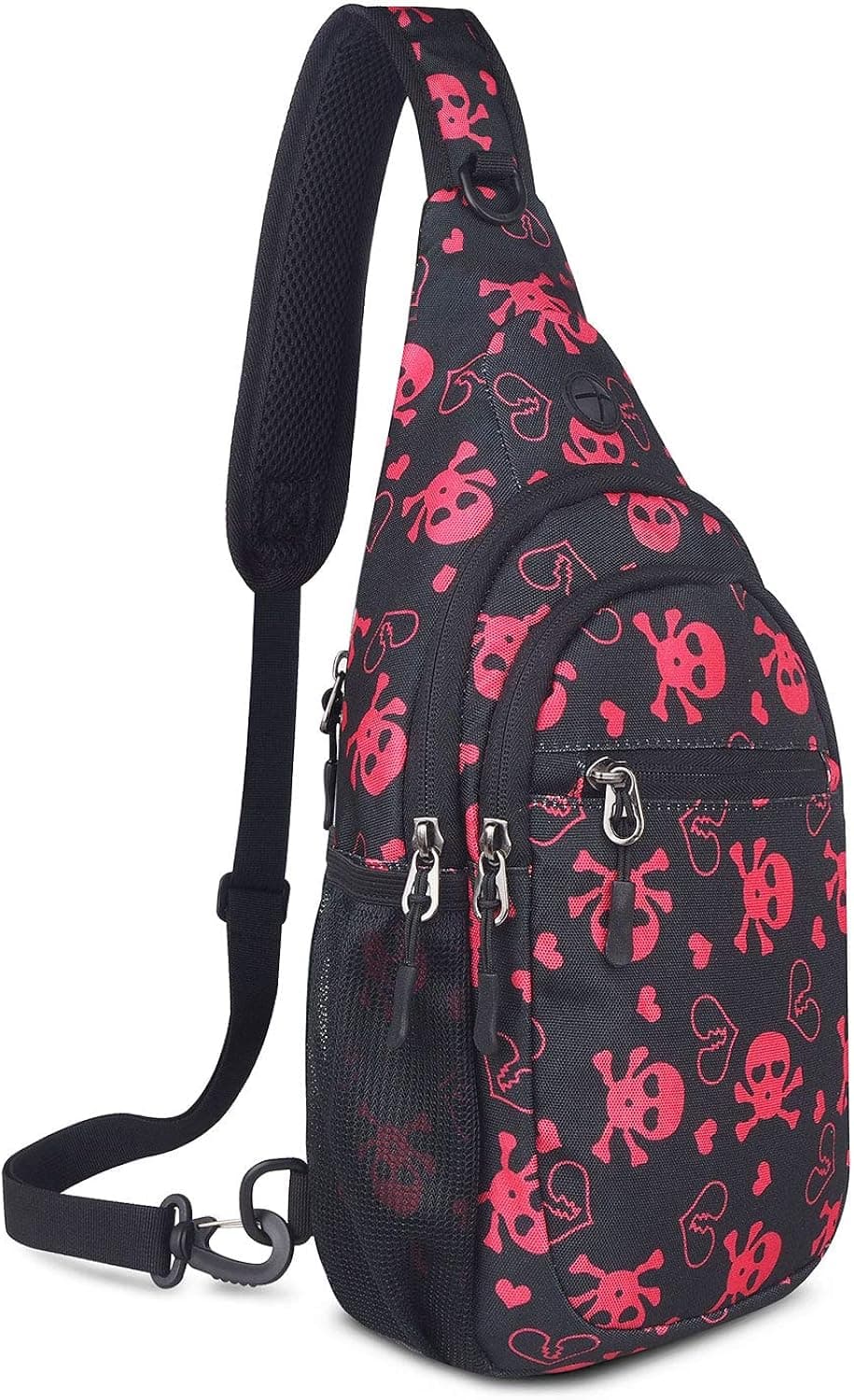 ZZSY Sling Backpack, Shoulder Chest Crossbody Bag Small Daypack for Outdoor Hiking Men & Women