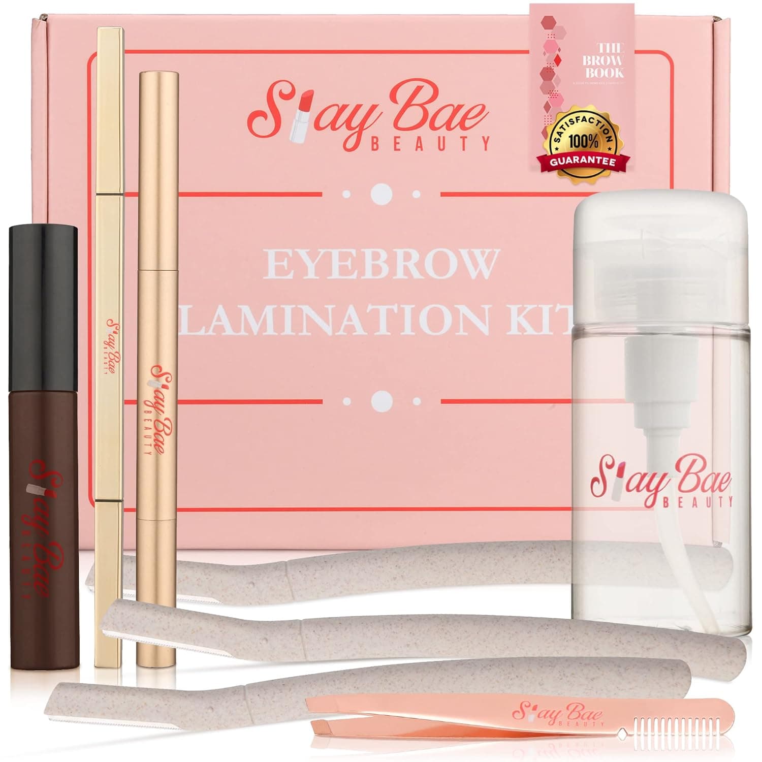 Slay Bae Beauty Eyebrow Lamination Kit (Dark Brown)