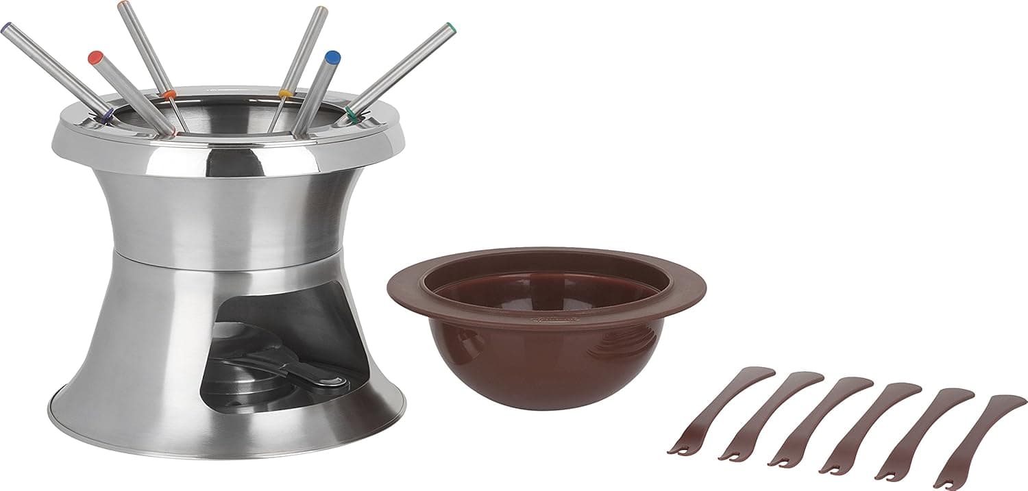 Trudeau 3 in 1 Double Boiler 1.5 quart Fondue Set