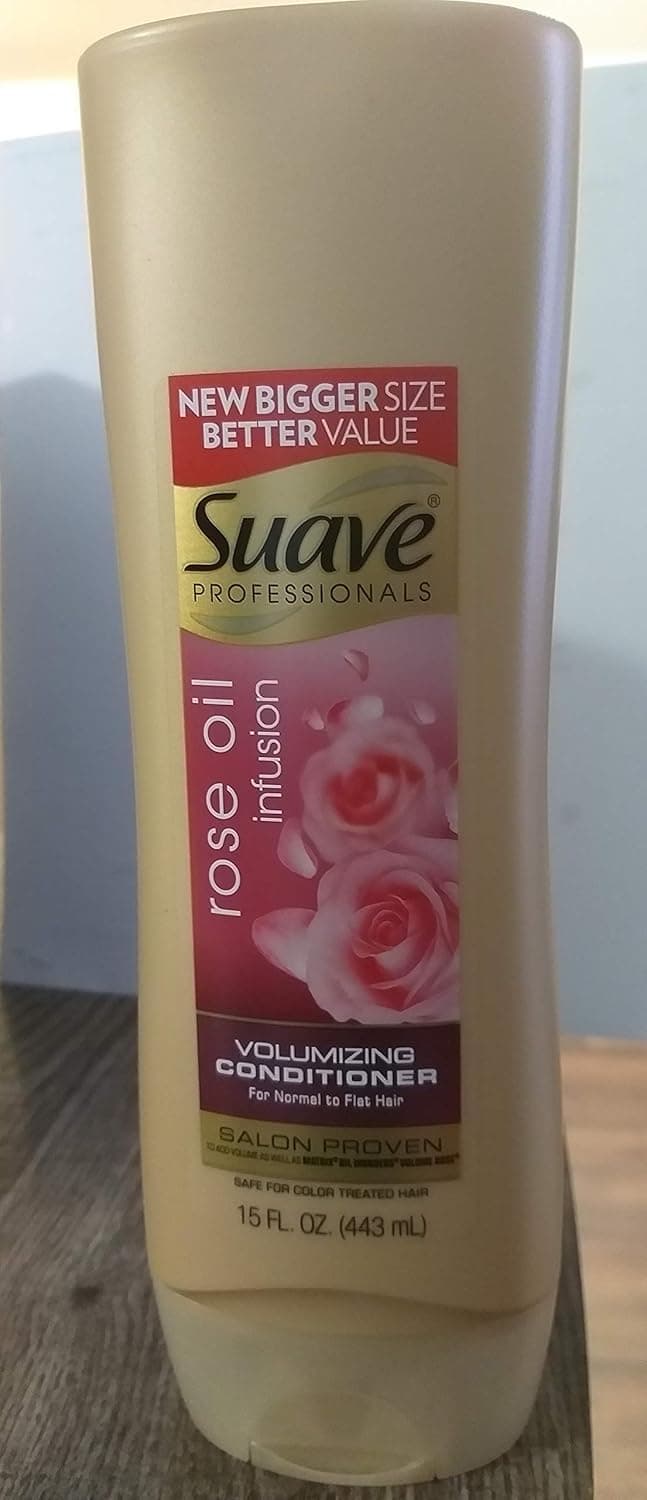 Suave Professionals Volumizing Conditioner - Rose Oil Infusion