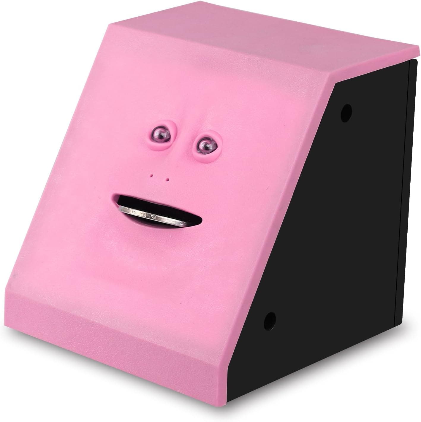 AOZBZ Face Bank, Face Money Eating Box Cute Facebank Piggy Bank for Coins Box Brick Automatic Money Coin Saving Bank for Children Toys Gifts Home Decoration