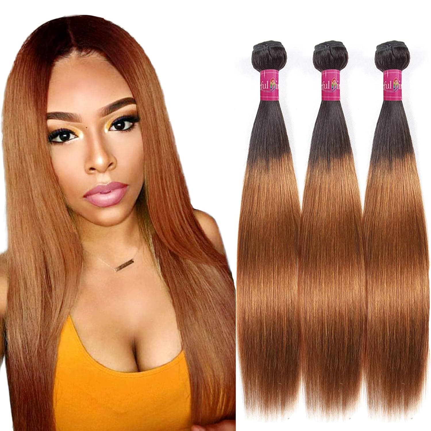 Brazilian Straight Human Hair Bundles 9A Virgin Hair Straight Bundles 12 14 16 Inch 100% Unprocessed Remy Straight Hair Weave 3 Bundles for Black Women