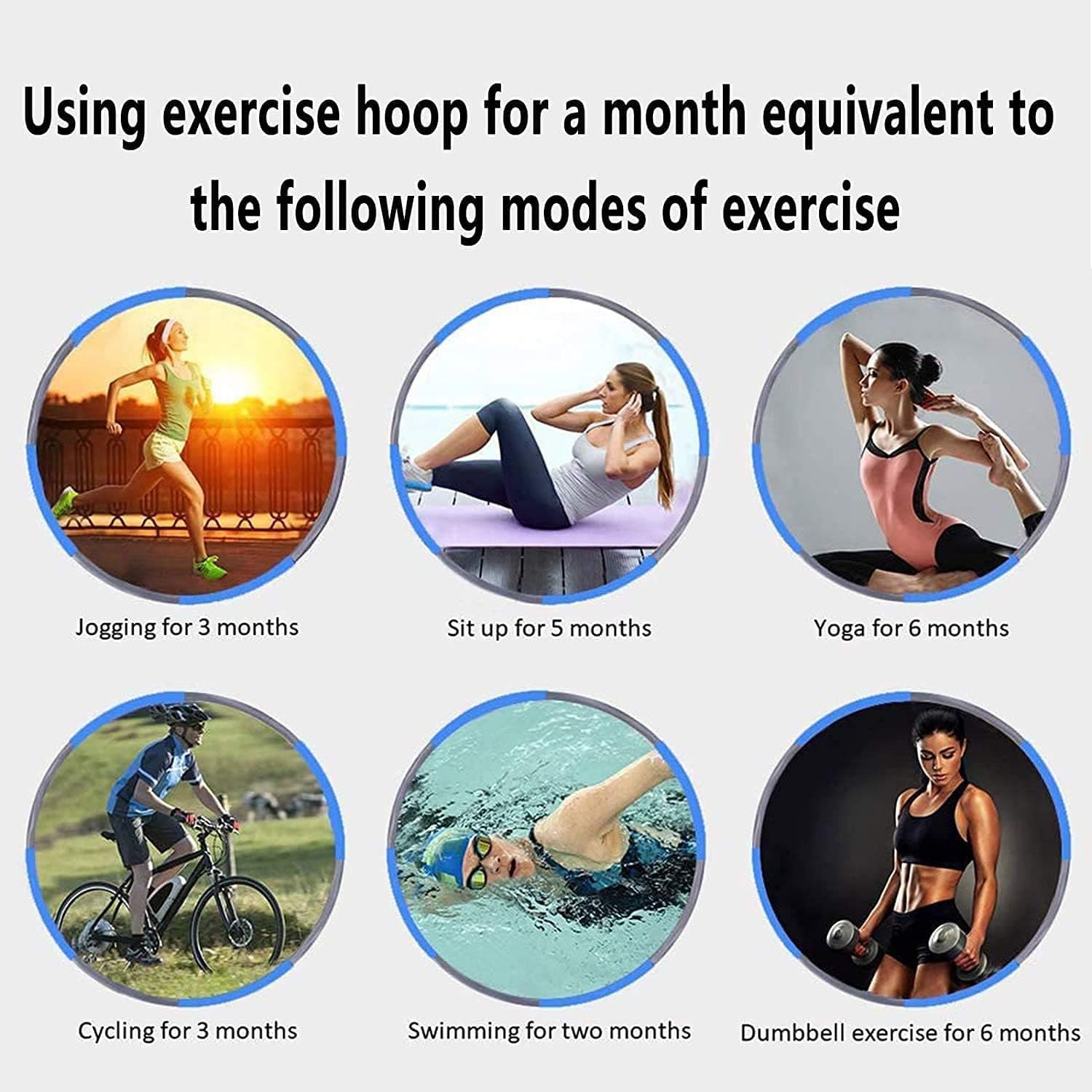 Maylai Weight Loss Hoola Hoop for Home Workout Sports
