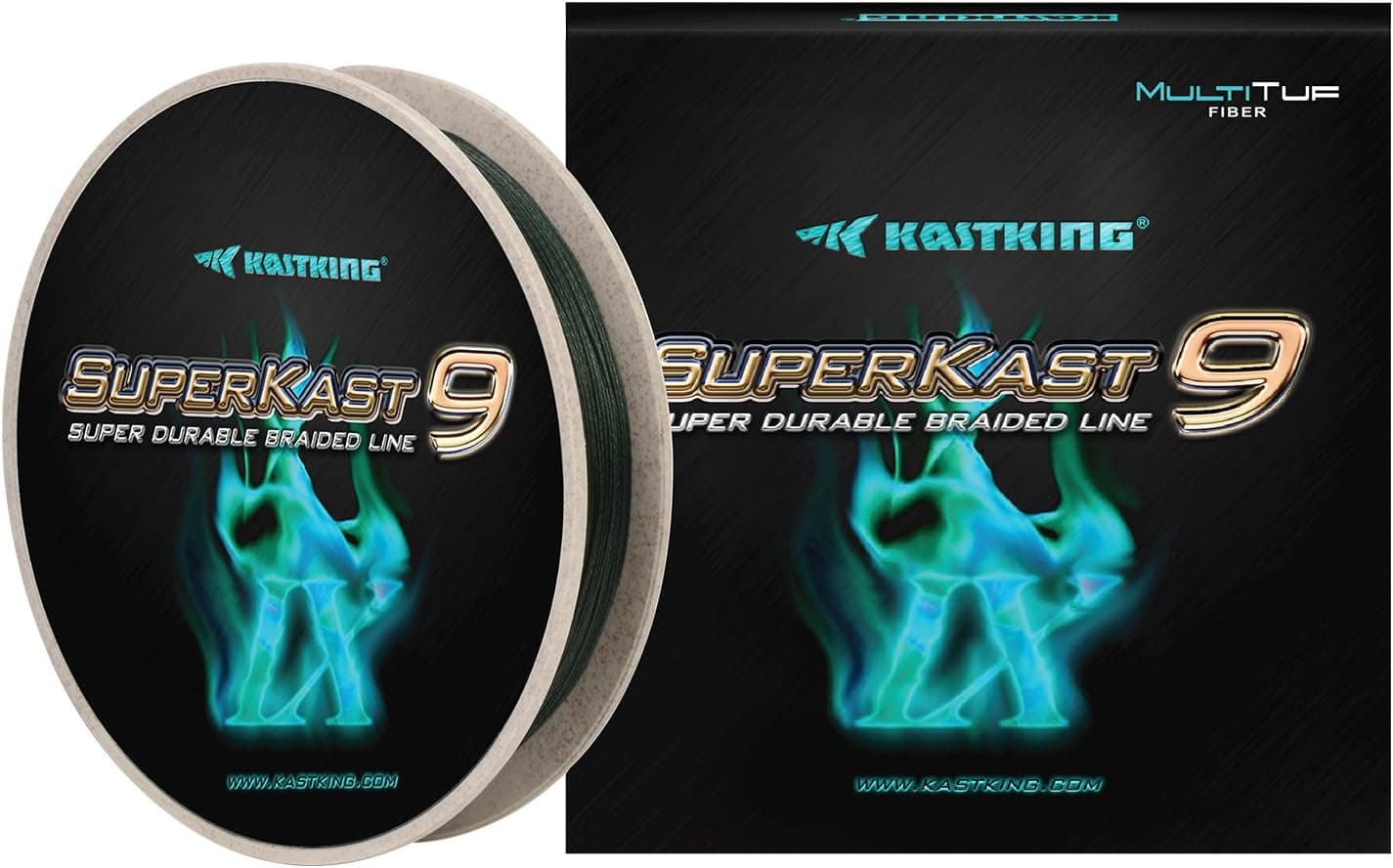 KastKing SuperKast9-9 Strand Braided Fishing Line – Advanced Braid Line for Maximum Casting Distance & Durability for Saltwater & Fresh Water Surf Fishing, Bass Fishing