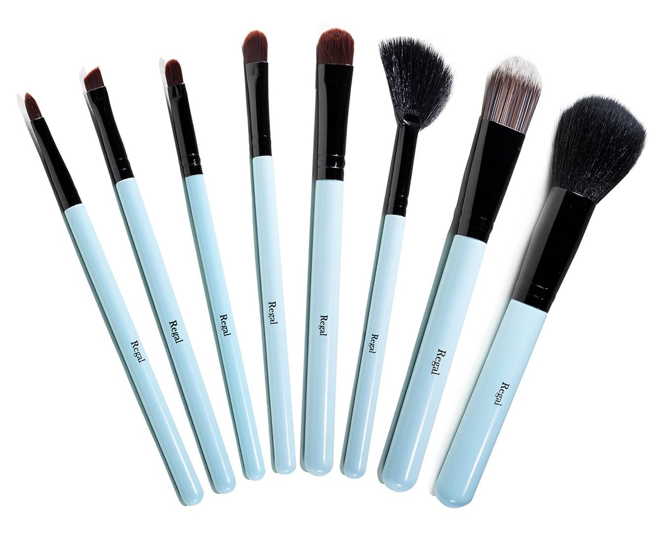 Makeup Brushes 8 Piece with Travel Case