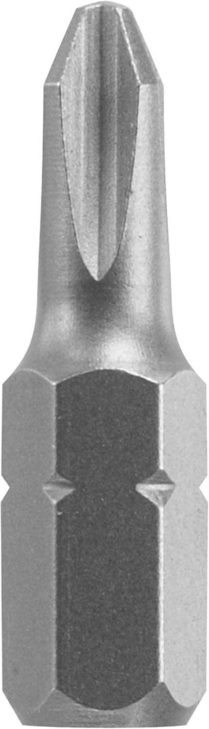 BOSCH BBT25P2R 1 In. Impact Tough Phillips Insert Bit, 25-Piece