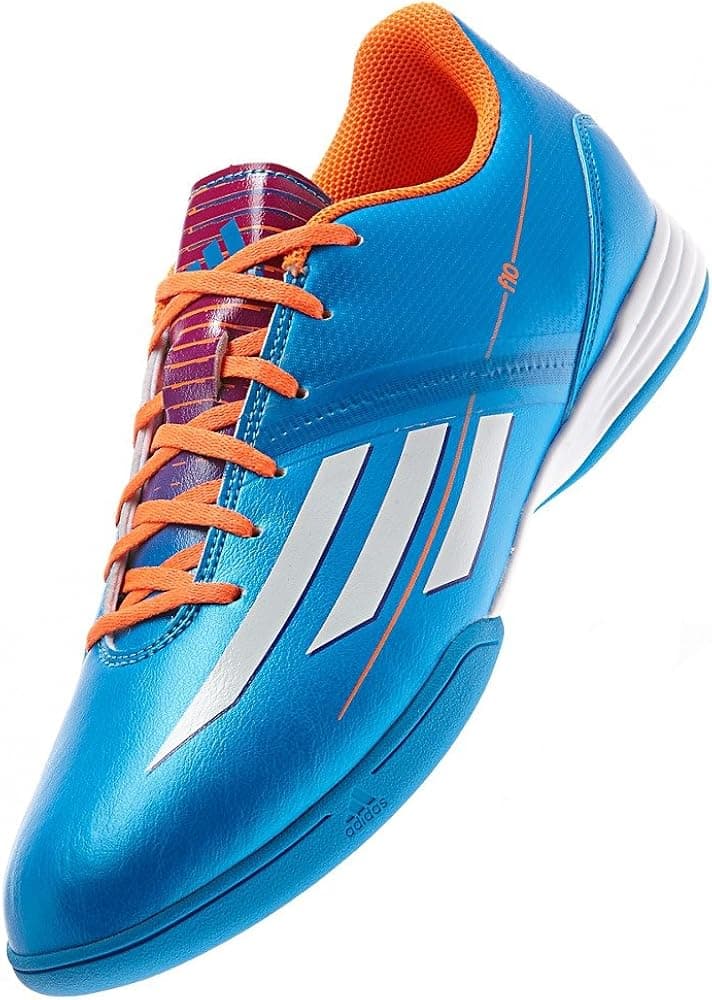 adidas F10 Indoor Soccer Shoes - Solar Blue (Mens) - 9