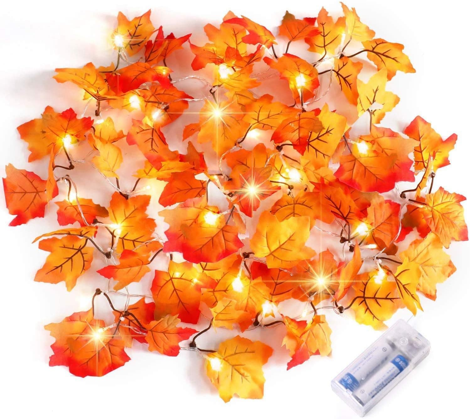 Showvigor Outdoor Decorations Light for Home, for Holiday Birthday Autumn Garland