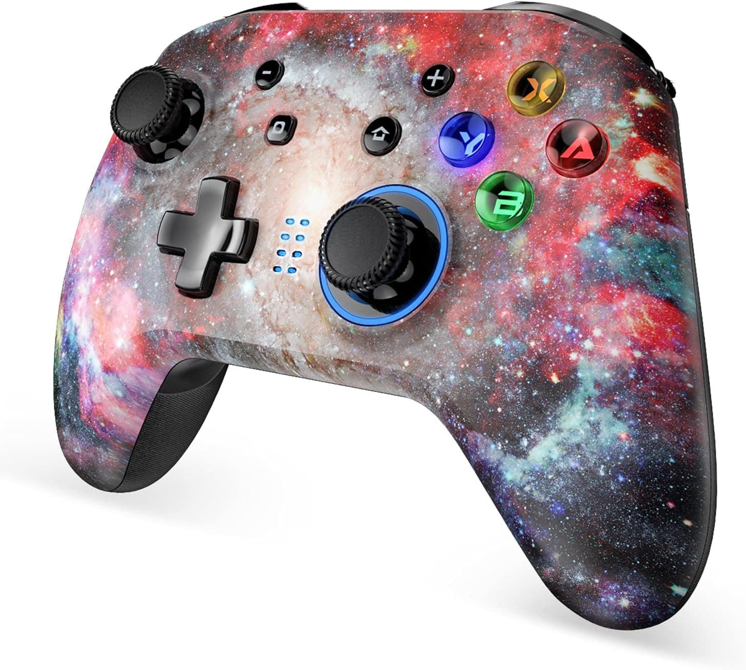 REDSTORM Controller for Nintendo Switch, Wireless Pro Controller for Nintendo Switch, 3 Levels of Vibration, 8 Axis Motion Sensor, Turbo Function, Rechargeable Battery，Compatible with Switch Lite/PC