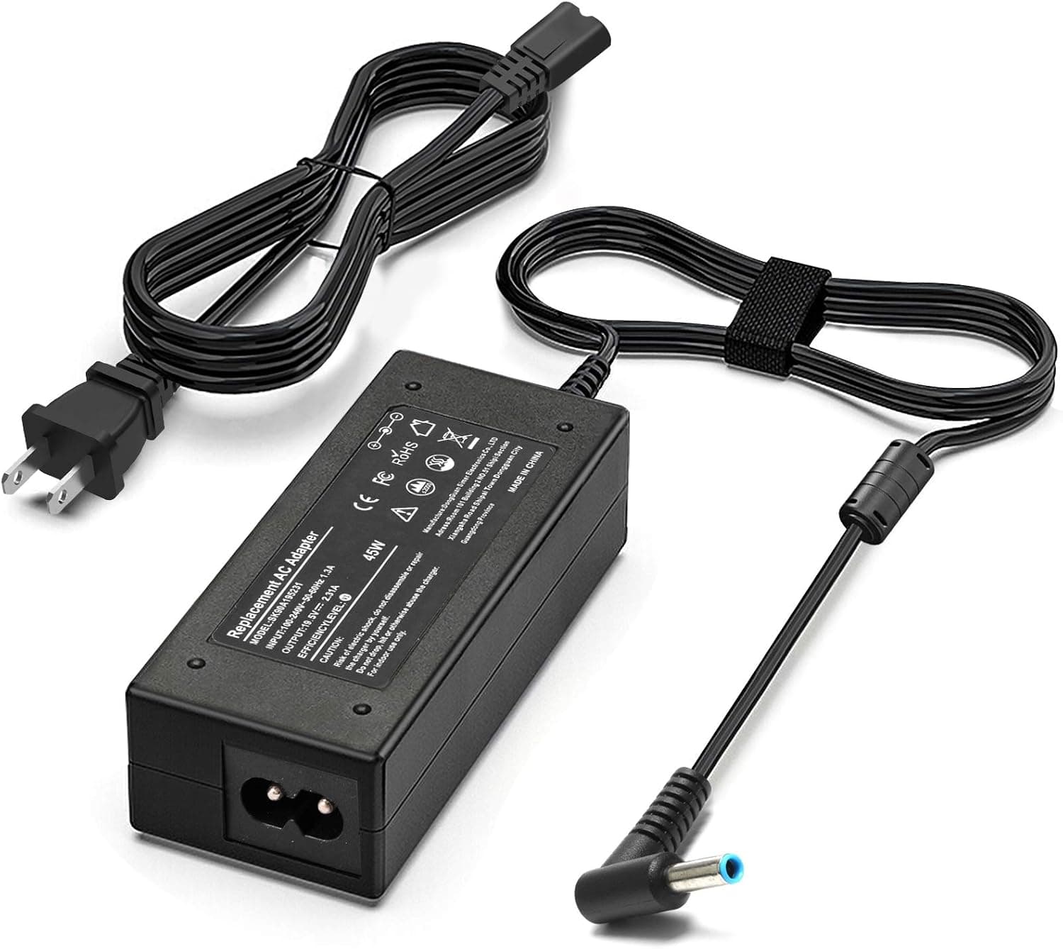 New Upgrade 45W Ac Adapter Laptop Charger for HP Pavilion x360 Charger 15-f272wm 15-f387wm 15-f233wm 15-f222wm 15-f211wm 15-f337wm 17-g121wm 17-g119dx Laptop Notebook Power Supply Cord-19.5V 2.31A