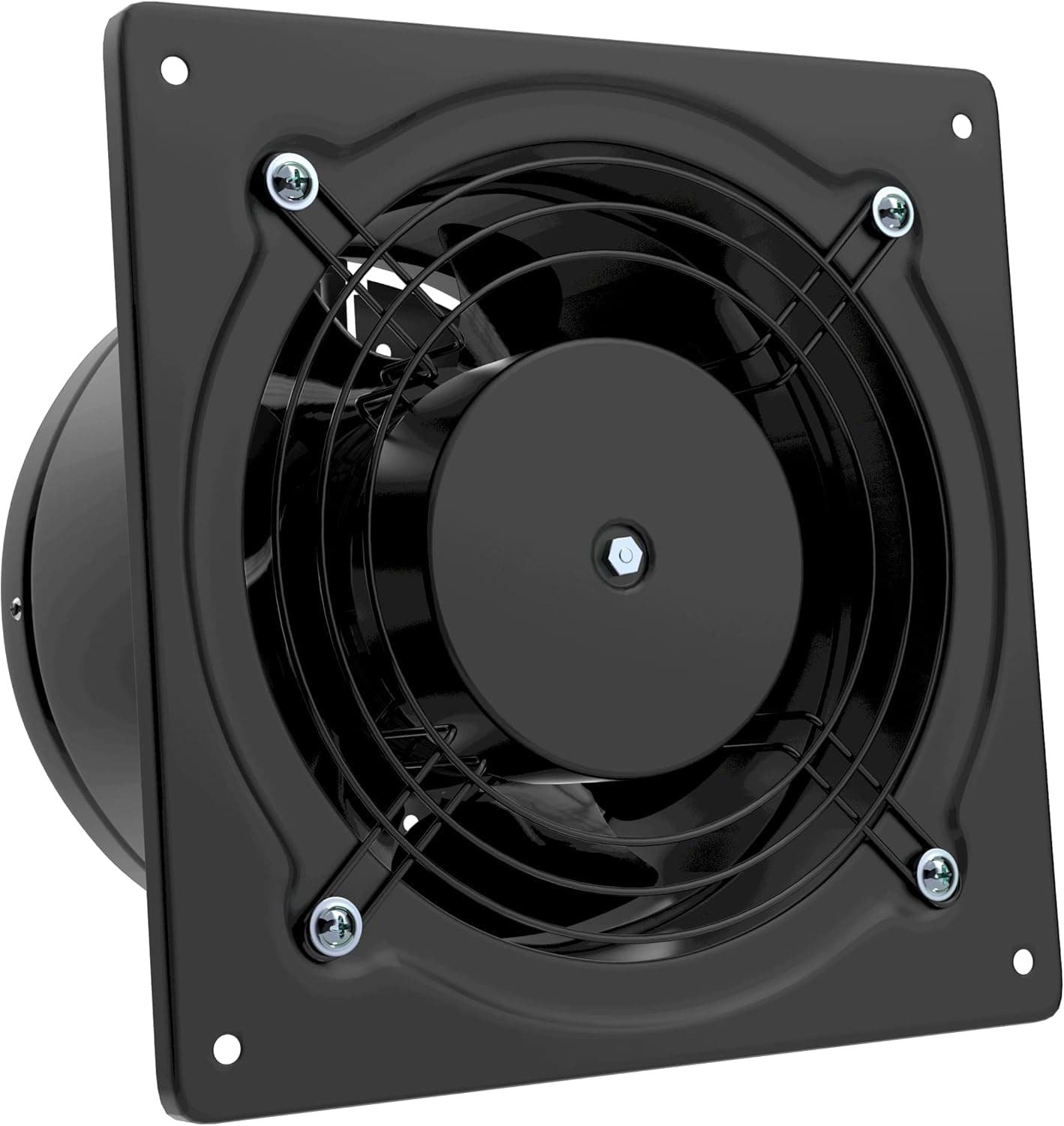 HG Power 6 Inch Exhaust Fan, 308CFM Through Wall Fan Bathroom Extractor Ventilation Fan Blower Ceiling and Wall Mount for Attic Garage Kitchen Bathroom Windows Fan