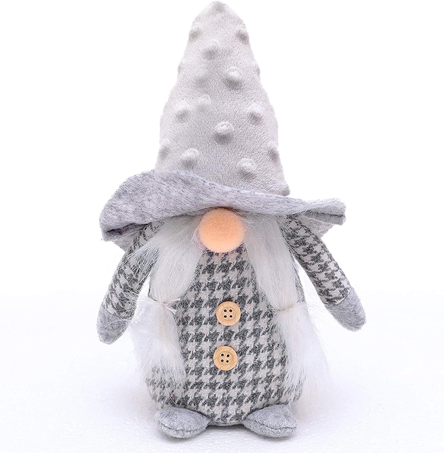 Christmas Gnomes Decoration Handmade Santa Scandinavian Gnome Tomte Plush Doll Home Ornaments Tabletop Santa Figurines Christmas Doll