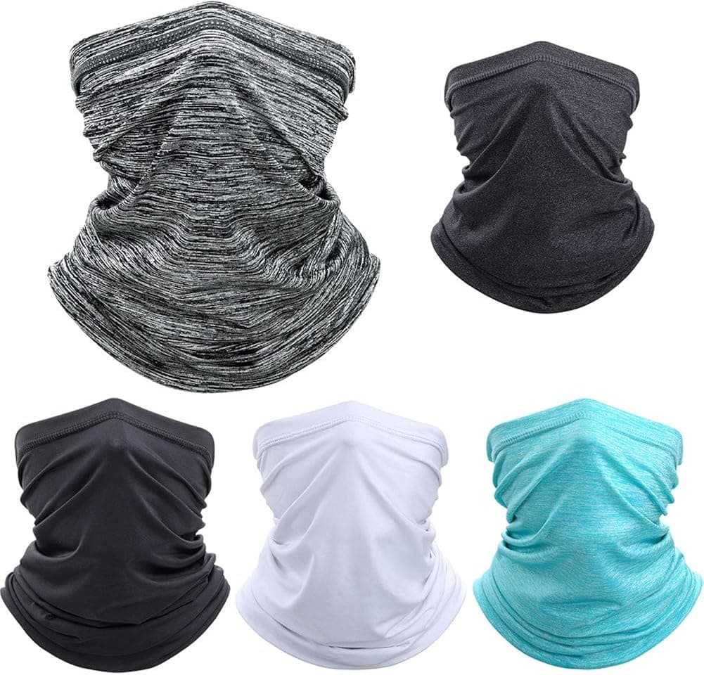 ZAKIA Sun UV Protection Neck Gaiter Windproof Cycling Scarf Sunscreen Breathable Bandana Balaclava for Fishing Hunting Motorcycling and Other Outdoor Sports