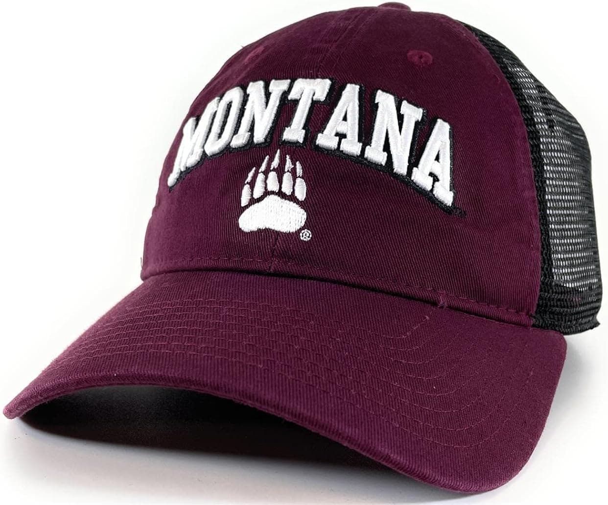 The Game/MV Sports University of Montana Trucker Hat Classic Relaxed Mesh Montana UM Trucker Cap