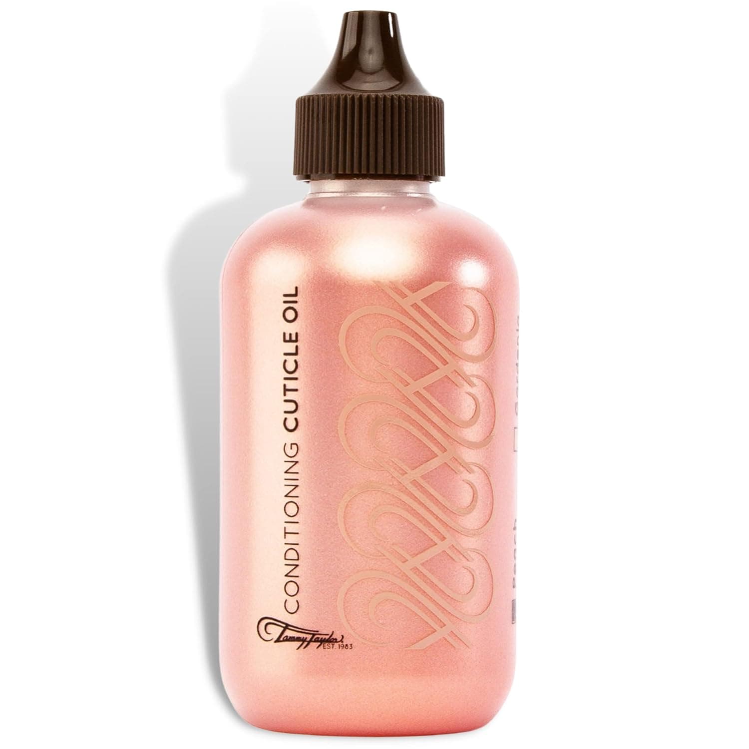 Tammy Taylor Conditioning Cuticle Oil | Contains Natural Peach Ingredients to Stimulate Growth and Moisturize Dry Cuticles | Lacquer Dries Up to 5x Faster | 4oz