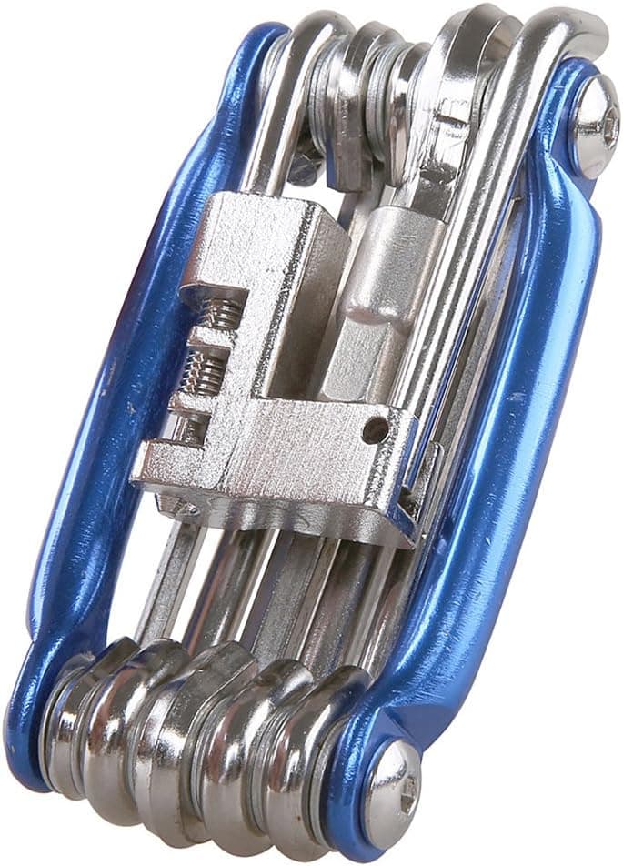 Cevinee trade; Folding 11-in-1 Multi Bicycle Repair Tool with Chain Tool and Torx T-25