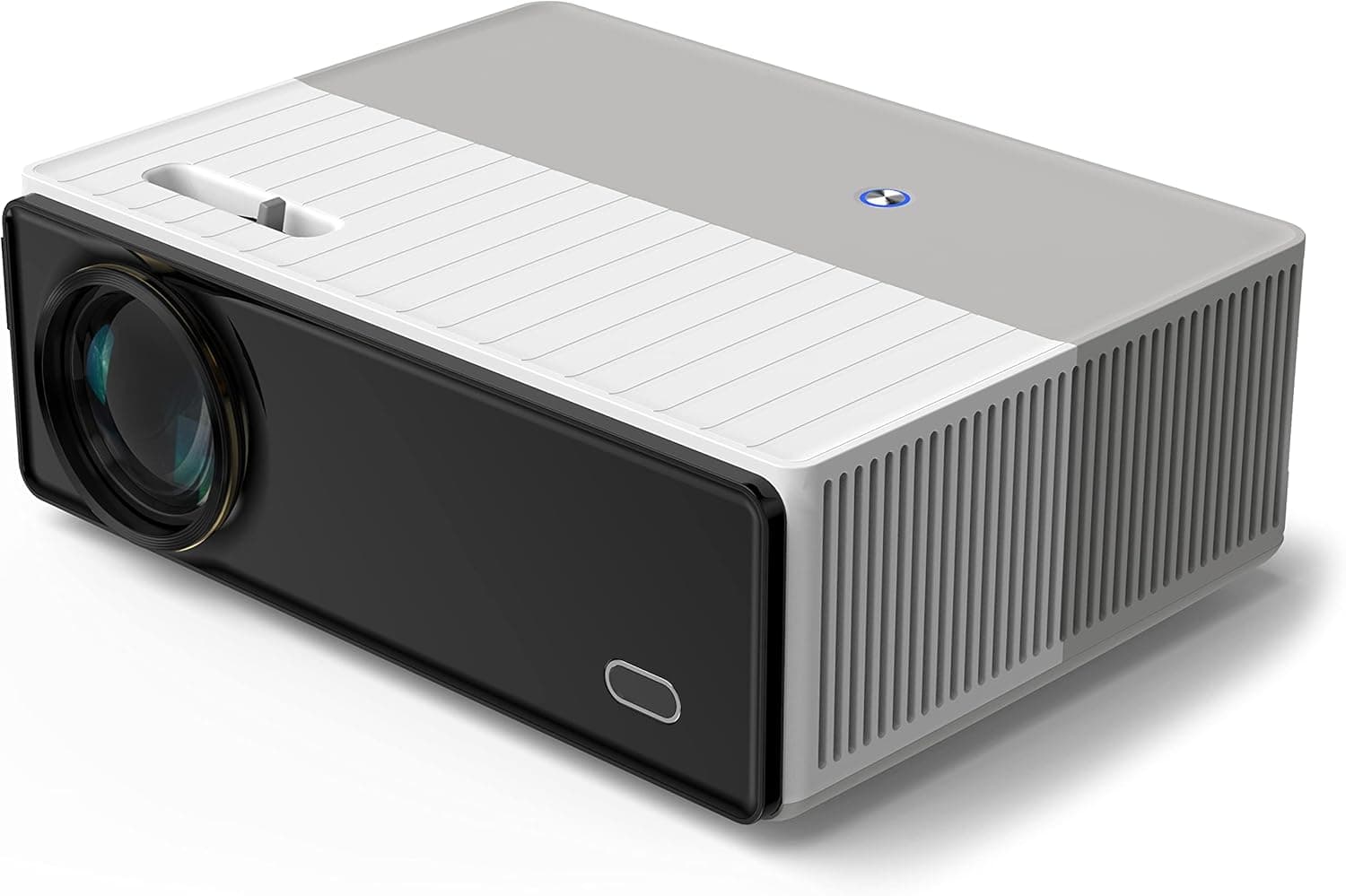 Movie Projector, VAABZZ WiFi Projector with Bluetooth, Native 1080P Projector Support iOS/Android Sync Screen, Outdoor Projector with 10W Speaker, Support 4K Compatible with Laptop/TV Stick/PS4/5