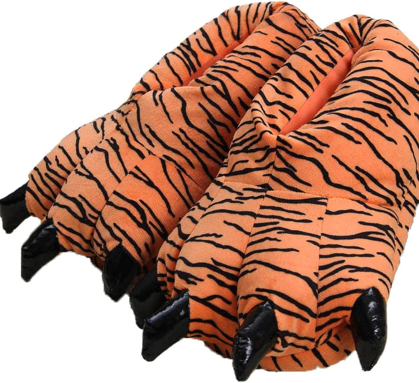 Fuzzy animal paw shoes slipper for Boy Girl Women Men,Winter Unisex Soft Paw Claw Slippers Plush animal Paw Shoes Home slippers Cosplay