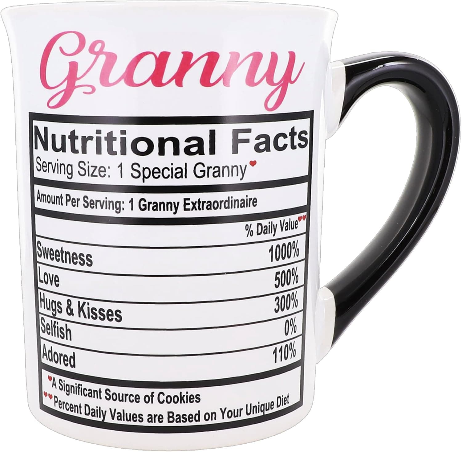Cottage Creek Granny Mug, 16oz. Ceramic Granny Coffee Mug, Gifts for Granny