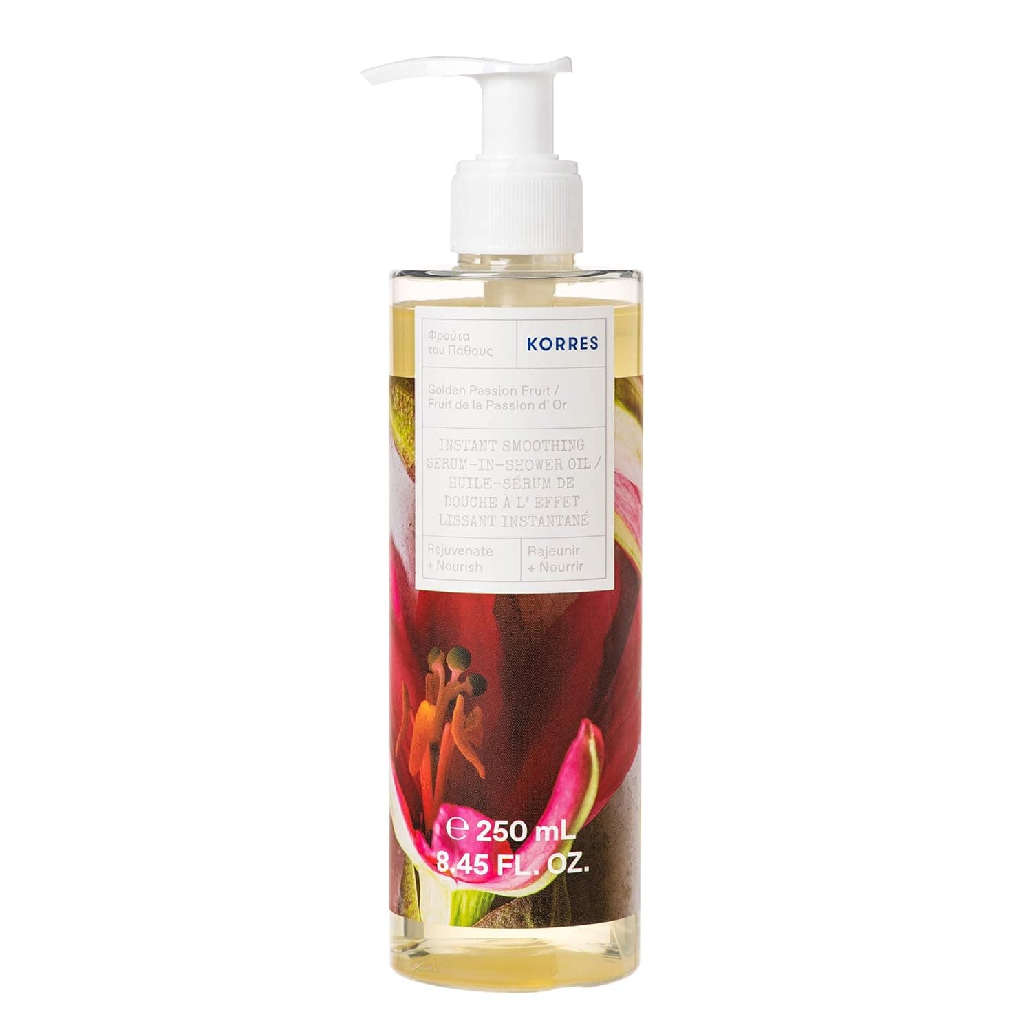 KORRES Instant Smoothing Serum-In-Shower Oil, 8.54 fl. oz.