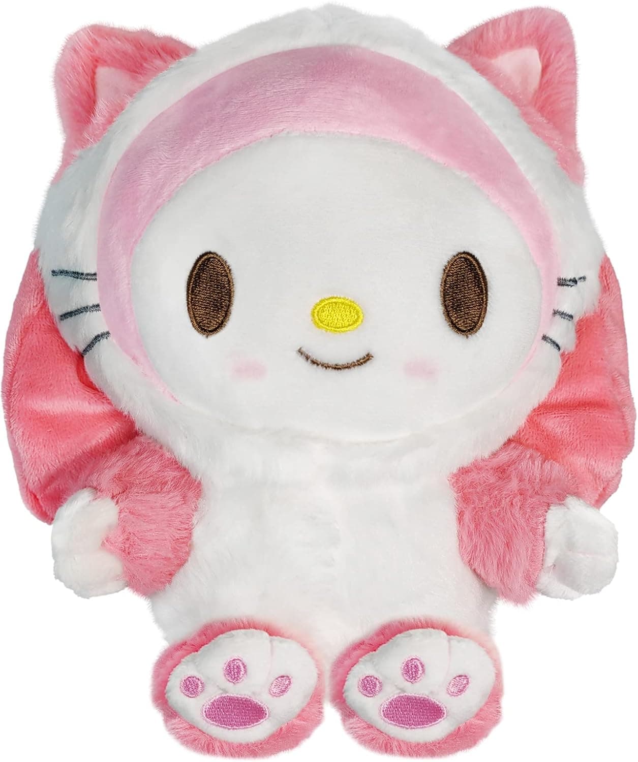 1 Pcs My Melody Cartoon Plush Stuffed Animal, Kuromi Plush Dolls,8 Inch Anime Cute Soft Cinnamoroll Plush Figure Toy, Soothe Kids Girl Fans Toys Gift Bag Filler Birthday Gift for Children(Pink)