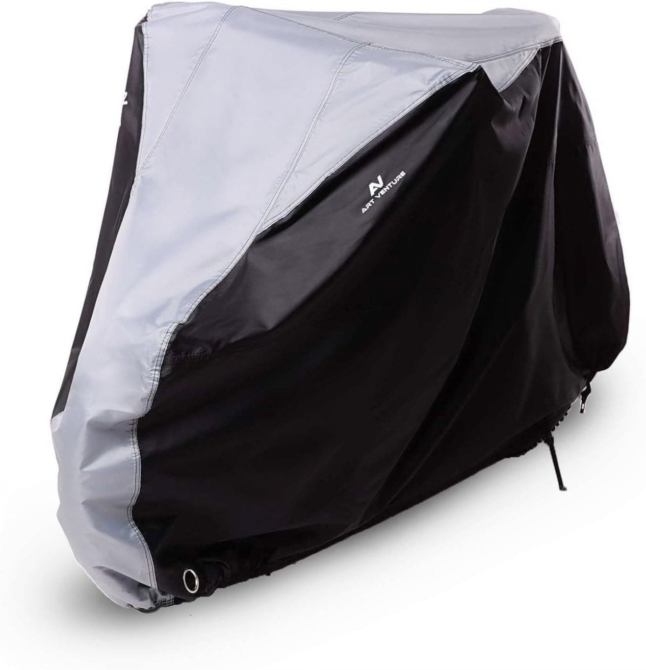 Art Venture Bike Cover Waterproof Outdoor Storage Heavy Duty 210D Ripstop Fabric Anti-UV Protection Bicycle Covers to Extra Protect Your Bike on All Weather Conditions